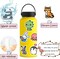 200 PCS Cute Animal Stickers,Colorful Animal Waterproof Stickers,Vinyl Cute Aesthetic Sticker